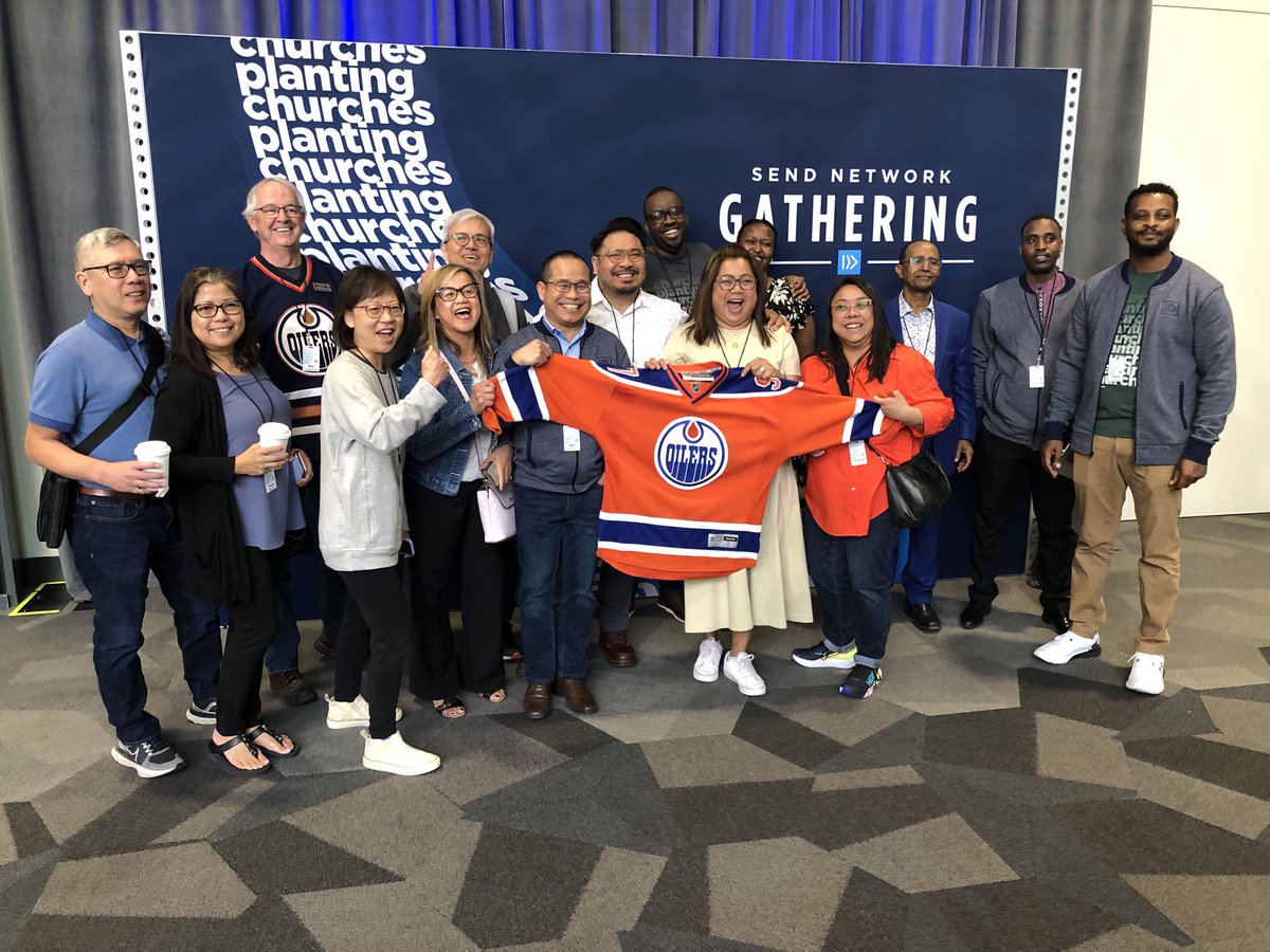 sendedmonton's tweet photo. Edmonton representing at ⁦@SendNetworkCA⁩ Gathering! #SNGathering #SendNetworkCanada #SendEdmonton https://t.co/yhMR38iIFE