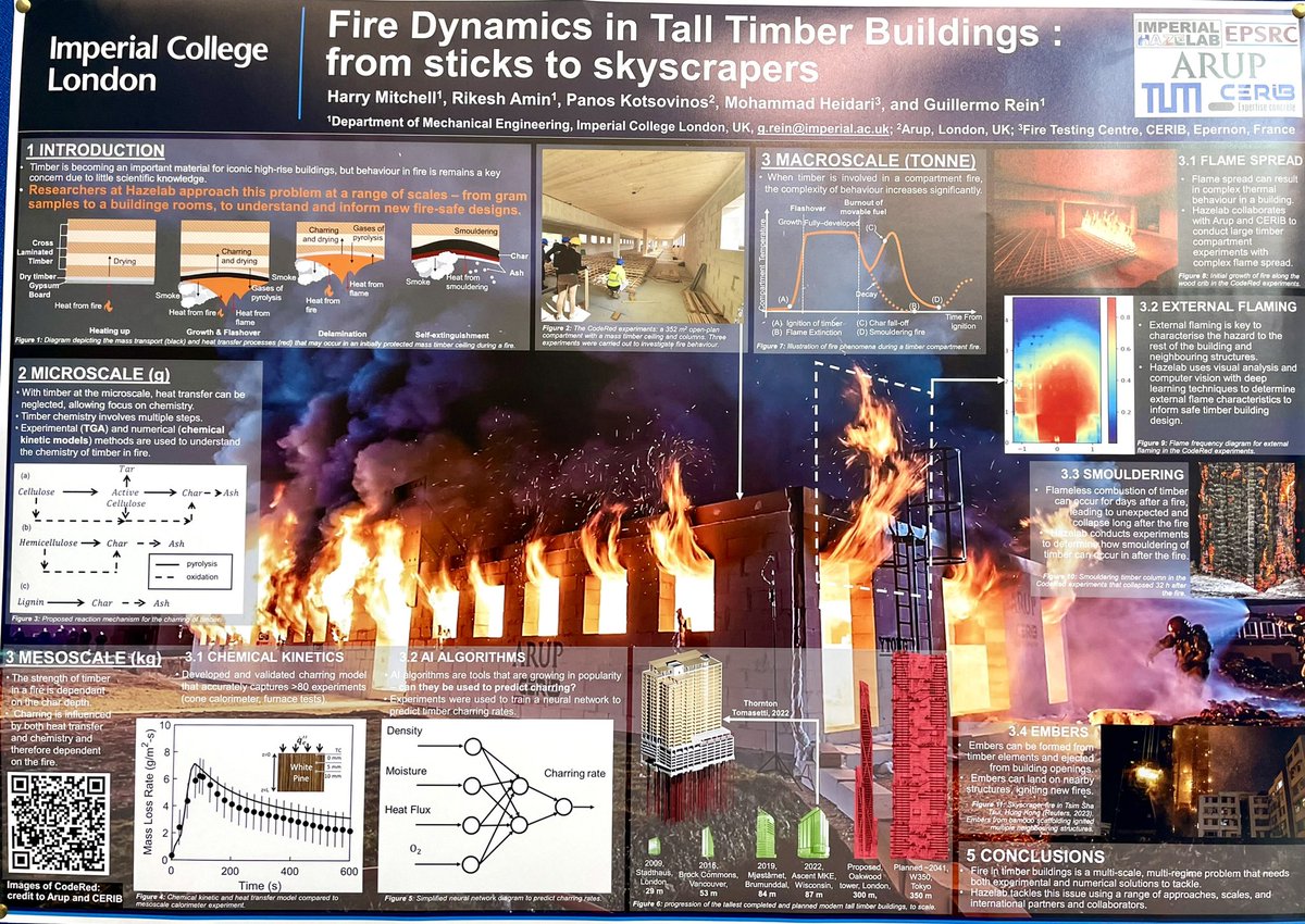 ben_mossop's tweet photo. Poster presentations with information on some of @ImperialHazelab’s cutting edge #fireresearch. Further info &amp; better quality versions available from:
@H_Afi_M @DossiSimona @cwalkerravena @HEMitchell42 @FranRestuccia @FrancescaLugar1 @GuillermoRein &amp; others named on the posters. https://t.co/89J73Yxj5w
