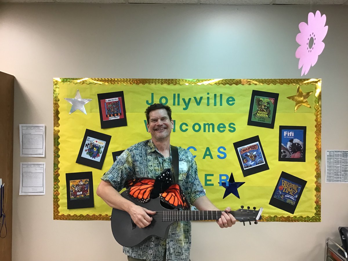 We loved hosting Lucas Miller, The Singing Zoologist, in our library on Tuesday! There was singing, science, and puppets! Our Pre-K to 2nd grade classes had a great time! Thank you, Lucas Miller!!