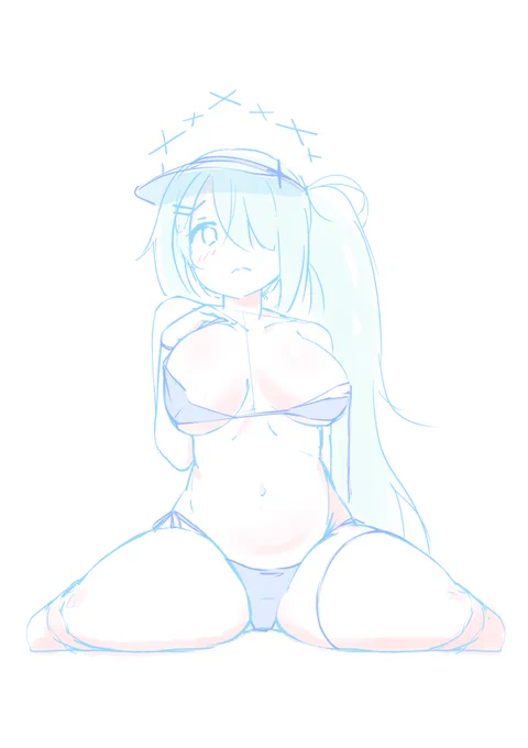 次の描き用のラフ考えてる