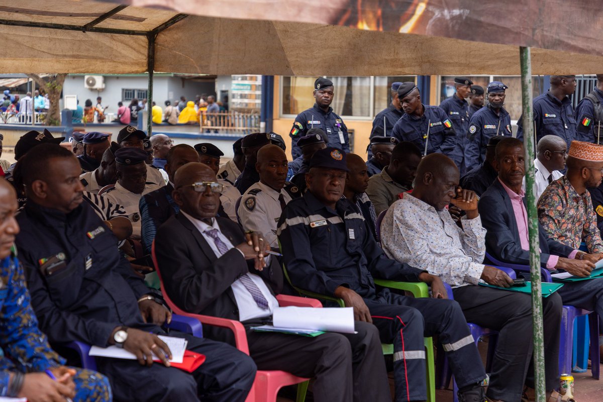 @OIMGuinee, @Onudhguinee, @cnltppa, l'Ambassade du Japon 🇯🇵 était au @MspcSecuProtect pour le lancement officiel du projet 'Utiliser l'approche de la sécurité humaine pour autonomiser et protéger les individus contre la traite des personnes en Guinée' Financé par #UNTFHS