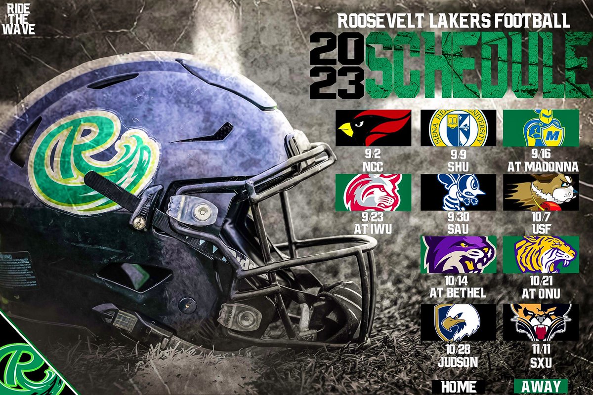 2023 Schedule 

#RideTheWave🌊