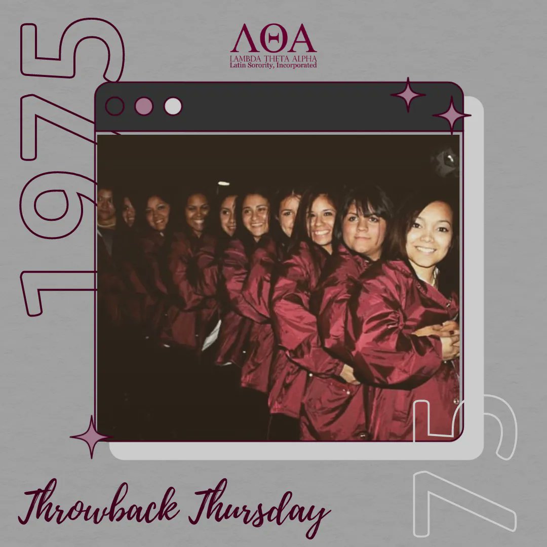 LTA1975's tweet image. This week’s #LTAThrowback features @LTA_EpsilonNu founding sisters. 

Do you recognize anyone? Tag them in the comments. Have a throwback? 🌙 Tag us and use the hashtags #LTAThrowback and #LTA1975 to be featured!