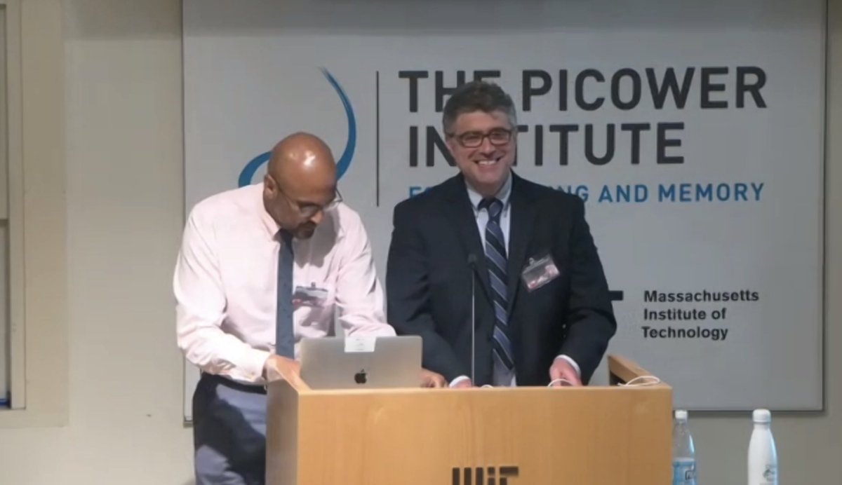 JPB Fellow Greg  Bratman, <a href="/UWEnvironment/">UW College of the Environment</a> Director of the Environment &amp; Well-Being Lab, talking about how to improve mental health through nature-based interventions at the <a href="/MIT_Picower/">MIT Picower Institute</a> symposium.