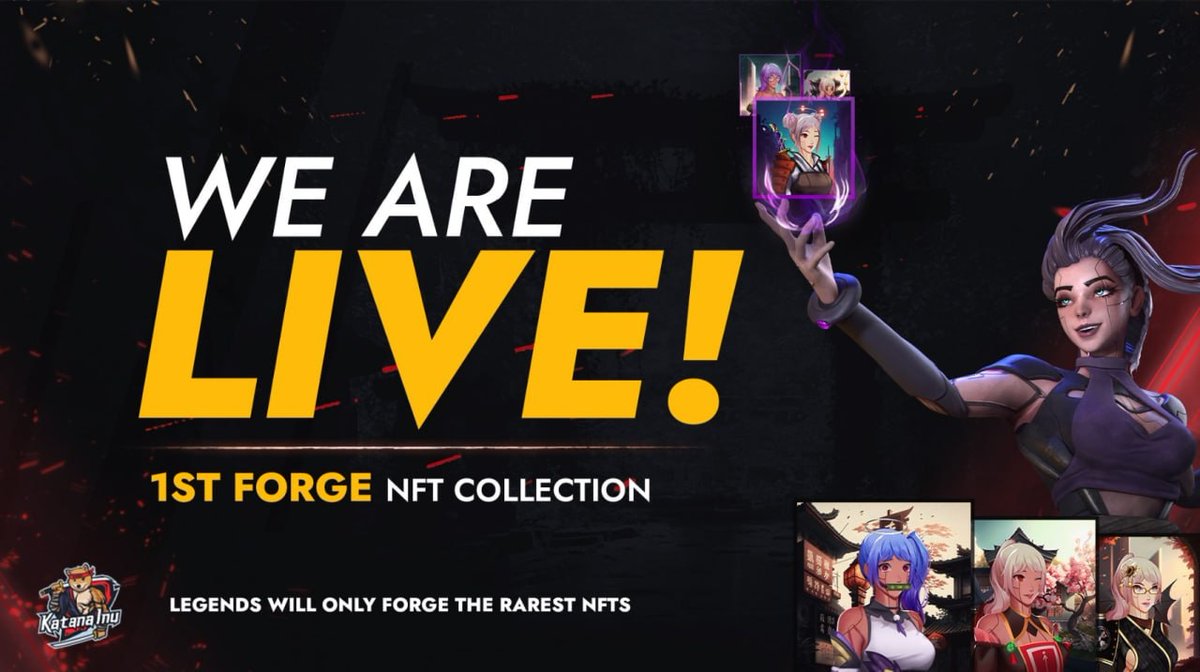 MINT İŞLEMLERİ BAŞLADI !🚀
NFT'lerinizi şimdi mint etmeye başlayın ve iz bırakacak destansı bir maceranın parçası olun!

Tükenmeden siteye gidelim! ⏰

✅mint.katanainu.com
💰Fiyat: 0,035/0,04 ETH

x.com/katanainu/stat…