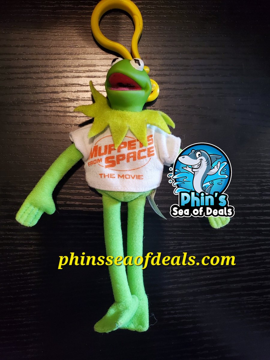 PhinsSeaofDeals's tweet photo. Vintage 1999 Kermit the frog Keychain from Muppets in space movie
If interested in buying send me a message
https://t.co/RcqinmNBKi
#Phinsseaofdeals #kermit #kermitthefrog #kermitmemes #muppetshow #muppetbabies #muppets #jimhenson #muppetsinspace #thriftstore #thriftingfinds https://t.co/uBnvtgfXZx