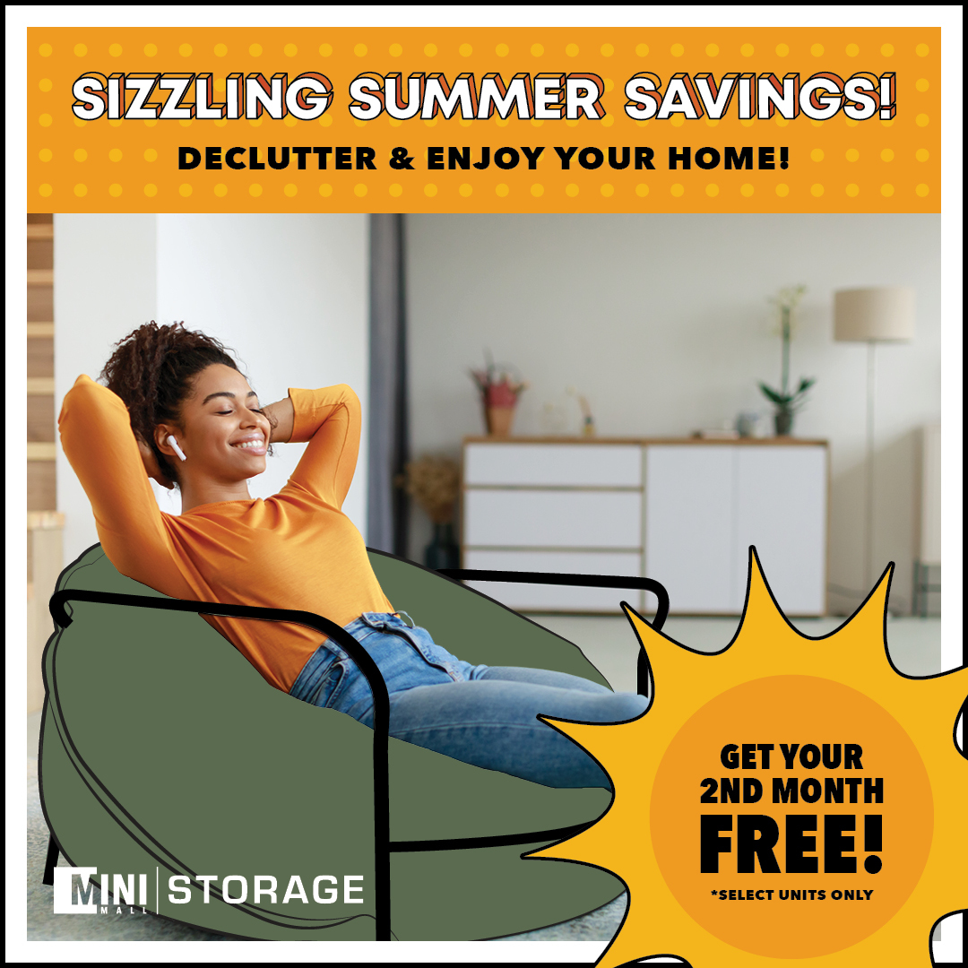 MiniMallStorage's tweet photo. Here at Mini Mall Storage, we help you make space for the things that matter!

Don’t miss out on your 2ND MONTH FREE for a LIMITED TIME only! 😎

Click here to start saving: https://t.co/exAdiACOEx https://t.co/sCSMk1t9ST