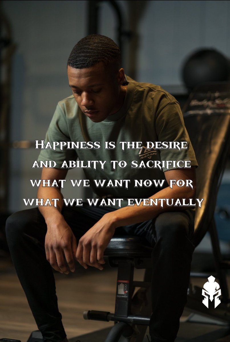 MerakiFitllc's tweet photo. You will either experience the pain of discipline or the pain of regret. The choice is yours.

#HappinessThroughSacrifice #DelayedGratification #LongTermHappiness #SacrificeForSuccess #FutureOverPresent #HappinessIsAPractice #DesireAndAbility https://t.co/VKRDrm7SFB