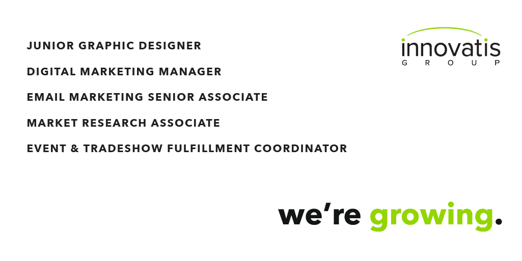 innovatisgroup's tweet photo. We're #hiring! Check out our open positions here: https://t.co/XN9Eqn5ARs https://t.co/OXxW5DxU7A