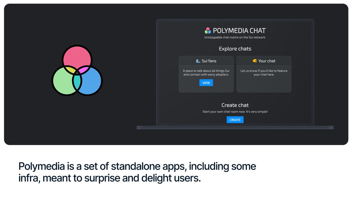 😃A fan of surprise and delight?

@polymedia_app creates fun, unique apps across several categories including identity, chat, and gaming. 

Dive into their profile on the Sui Directory: sui.directory

#BuildOnSui