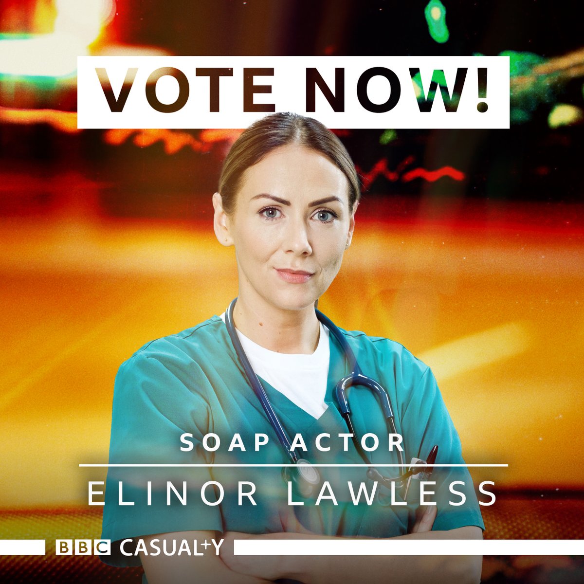 BBC Casualty on Twitter: "📣 Voting for the #TricAwards closes tomorrow! What are you waiting for