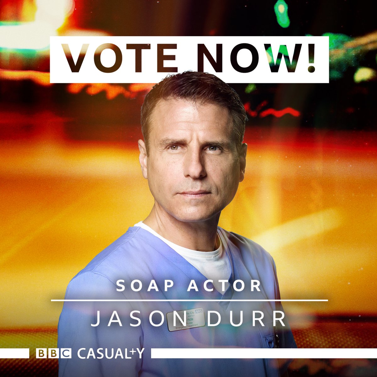 BBCCasualty's tweet image. 📣 Voting for the #TricAwards closes tomorrow!
What are you waiting for? 

Show us some love and vote for all things #Casualty NOW! 💚
👉 tric.org.uk/public-poll/