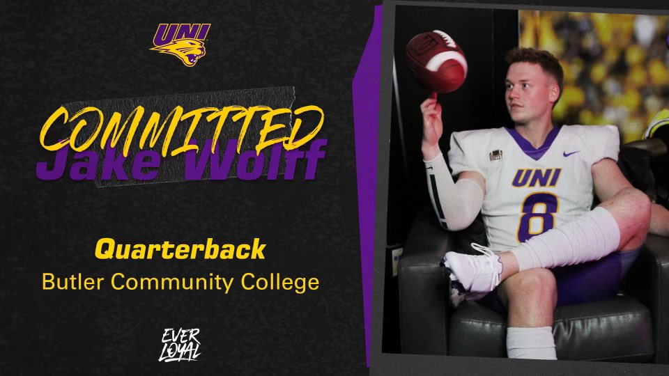 Committed! 💜

<a href="/UNIFootball/">UNI Football</a> #EverLoyal