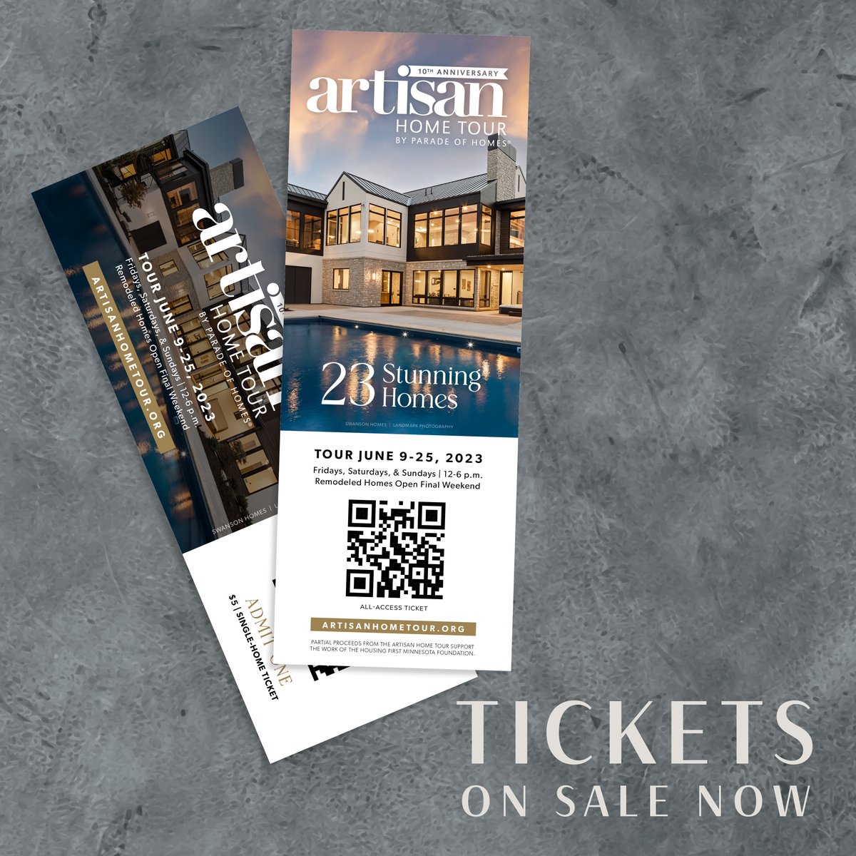 Tickets for our annual Artisan Home Tour are on sale online NOW! Buy yours online at artisanhometour.org. #OnlyArtisan