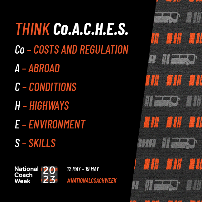 #NationalCoachWeek kicks off tomorrow. During it, we'll be engaging with our members, with media, and with decision-makers nationwide at all levels of government.

Tomorrow morning we're launching our National Coach Week manifesto, Think Co.A.C.H.E.S. - So stay tuned!