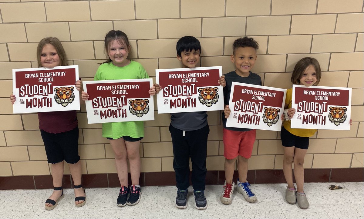 bryan_tigers's tweet photo. April’s Students of the Month https://t.co/VFZhjnZP5G