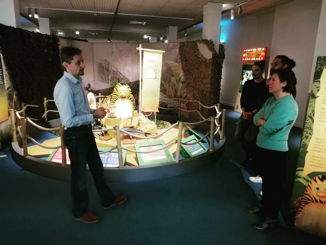 aymordi's tweet photo. Une belle rencontre de travail au Muséum d'Histoire Naturelle de Tours. Nous continuons avec le projet #COMPORTATE financé par la @RCValdeLoire et intégré par @IRBI_ToursB et GeHCo @UnivTours, ICOA @Univ_Orleans, l'association naturaliste "Caudalis" et le Muséum de @villedetours https://t.co/QXokIgWEDW