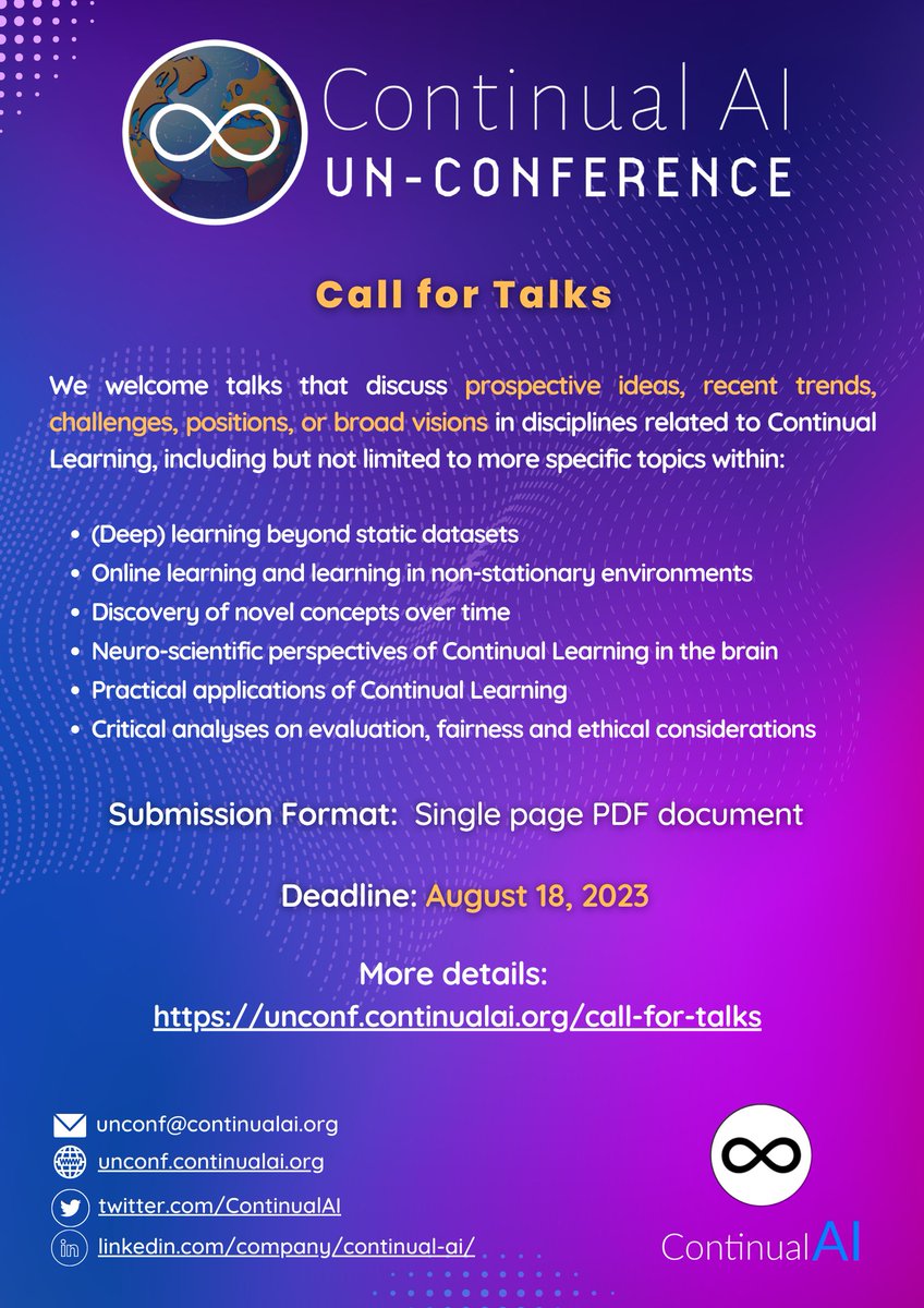 ContinualAI tweet media