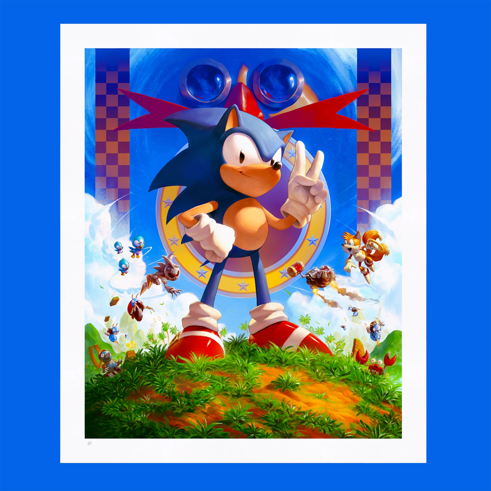 Sonic the Hedgehog Cover Artist Cooks Up Some Delicious Classic Style Fanart