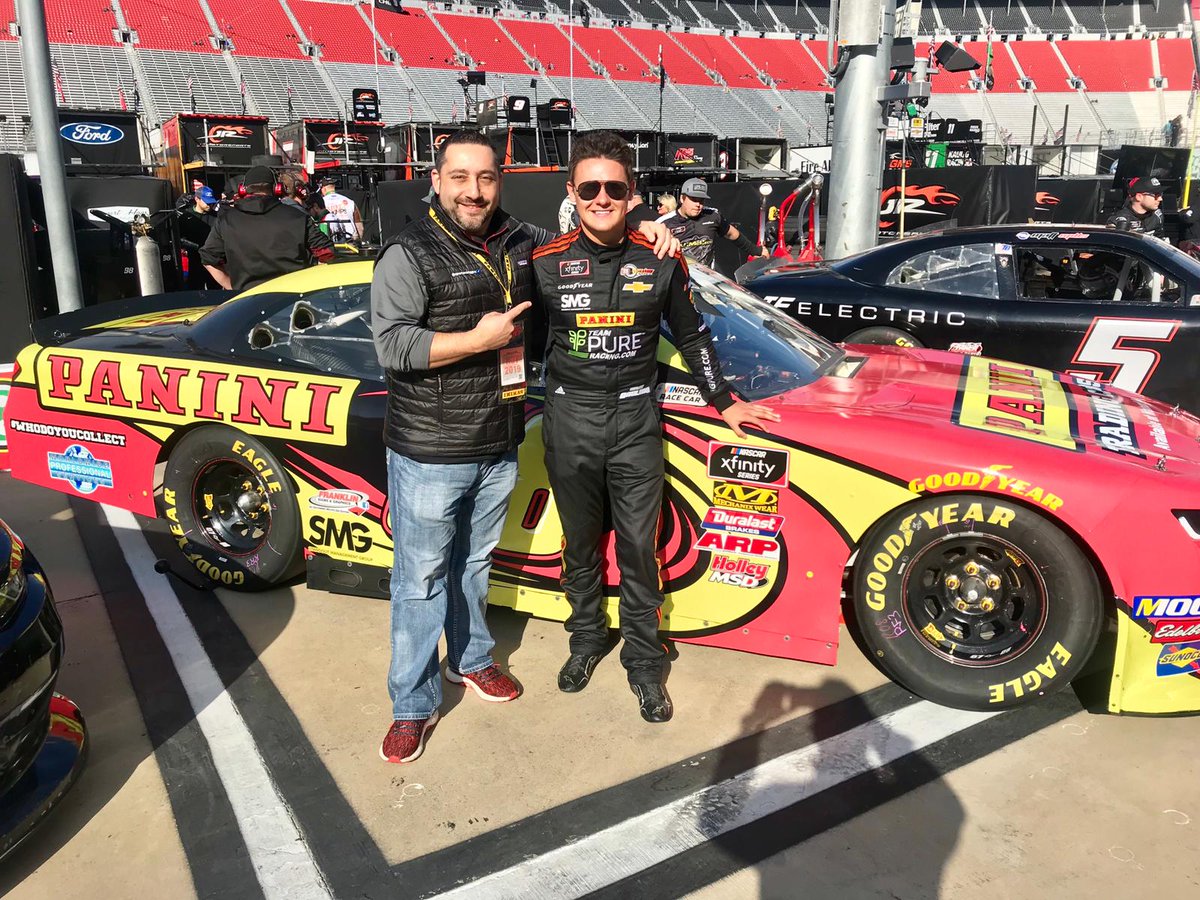 Gray Gaulding (@graygaulding) on Twitter photo Headed down today to <a href="/TooToughToTame/">Darlington Raceway</a> to race our April 2019 No. 08 <a href="/PaniniAmerica/">Panini America</a> throwback this weekend! Make sure to catch green flag drop on Saturday at 1:30pm ET on <a href="/NASCARONFOX/">FOX: NASCAR</a>!
#whodoyoucollect | <a href="/SSGLR0708/">SS GreenLight Racing</a> | SMG-PR Headed down today to <a href="/TooToughToTame/">Darlington Raceway</a> to race our April 2019 No. 08 <a href="/PaniniAmerica/">Panini America</a> throwback this weekend! Make sure to catch green flag drop on Saturday at 1:30pm ET on <a href="/NASCARONFOX/">FOX: NASCAR</a>!
#whodoyoucollect | <a href="/SSGLR0708/">SS GreenLight Racing</a> | SMG-PR