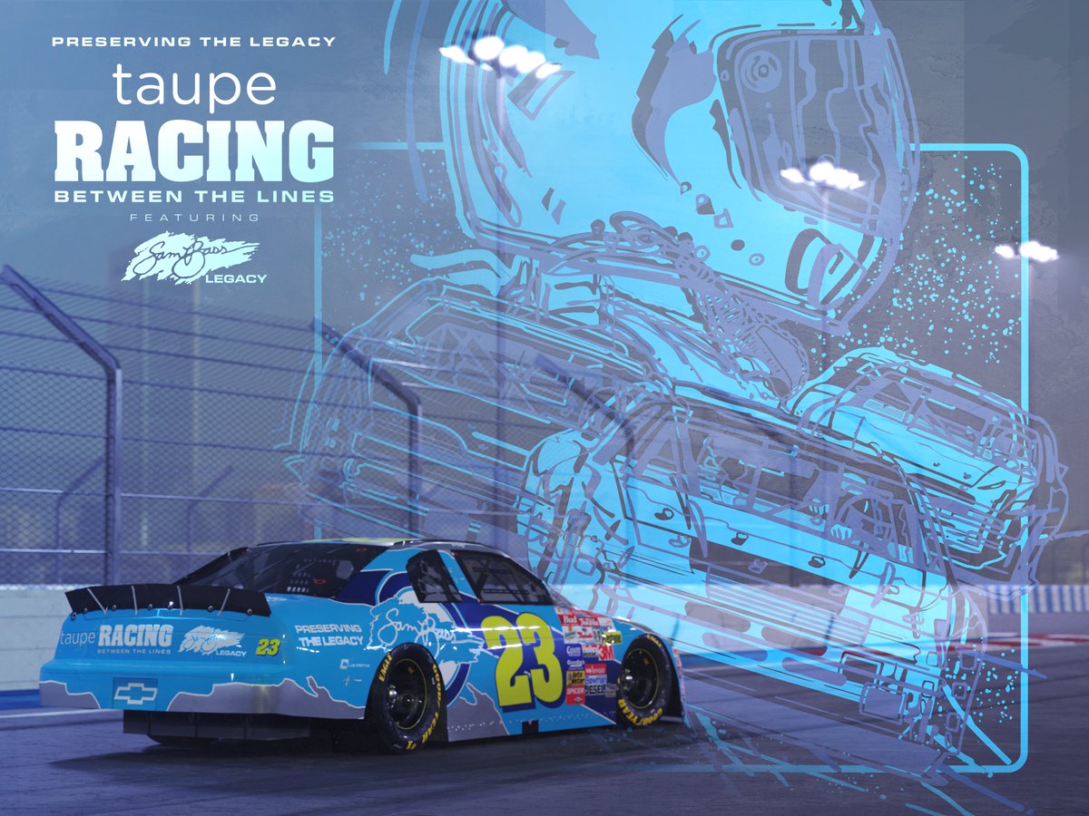 Tuesday, May 16th, The Taupe Gallery in downtown North Wilkesboro will be opening up a carefully curated selection of Sam Bass's own masterful artwork named: Racing Between the Lines.