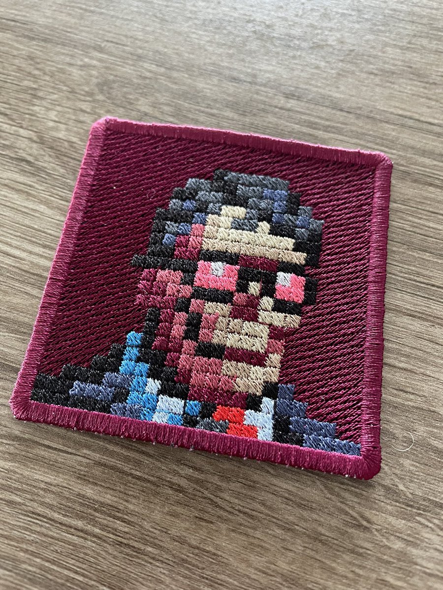 NeoMerlinX's tweet photo. Thank you @youthndour for this great gift. 
Glad to have my @GenuineUndead pink shades on this patch 🔥
And thank to @STITCHYVIRGIL to have made it 🙏
#RiseandShine #UndeadNeverDie #UndeadArmy https://t.co/ydVzLSvOjy