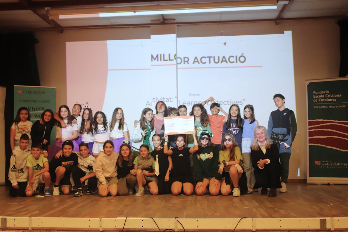 FECC_educacio's tweet photo. Matí ple d'actuacions al festival #SchoolsSongContest de primària a @SantGabrielBCN amb més de 500 alumnes de diferents centres.
Gràcies als nostres patrocinadors #Bekith, @CambridgeEngSP, #corerestauracio, #abacserveis, @EDUKEMNOSi #endermar i a tots els grups participants! https://t.co/uXHIsrxxxV