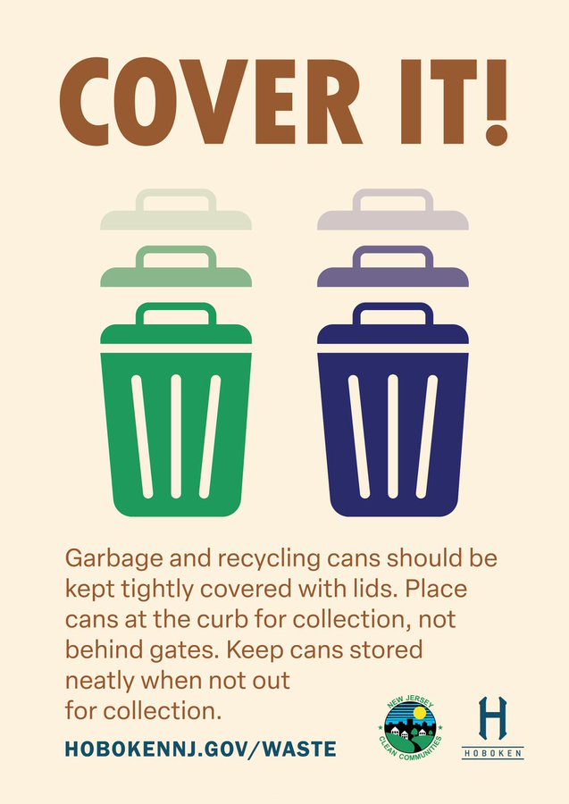 City of Hoboken on Twitter "You can help keep Hoboken clean! Covering