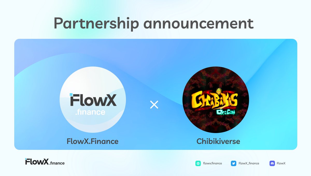 FlowX_finance's tweet photo. We're thrilled to announce our partnership with @chibikiverse, a remarkable NFT project that is building a game and brand on #SuiNetwork 

Together, we embrace the power of the Sui Ecosystem🌊

#FlowX #Sui https://t.co/motMaWslWN
