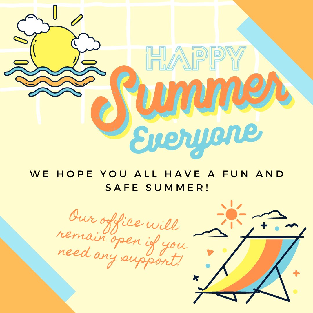 We hope you all get a chance to have some fun and relaxation! We’re always here to support you in the Union suite 411!!