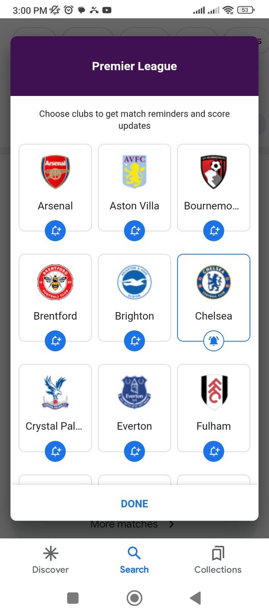 Mwany_W's tweet photo. #AD  guys,Google has new features for you to enjoy premier League this round.🥳 Through #FindWithGoogle new features, click https://t.co/EBTYW6FgNo &amp; turn on notifications for your best team.
Just turned on my notification to  support Chelsea my team  #SearchNiLife
#SearchIsLife https://t.co/glhlaxlhQg