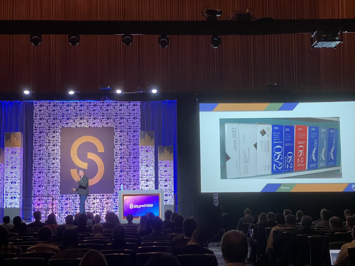 I love this keynote by <a href="/estesp/">Phil Estes</a> I wonder who his sarcastic friend is? #OSSummit