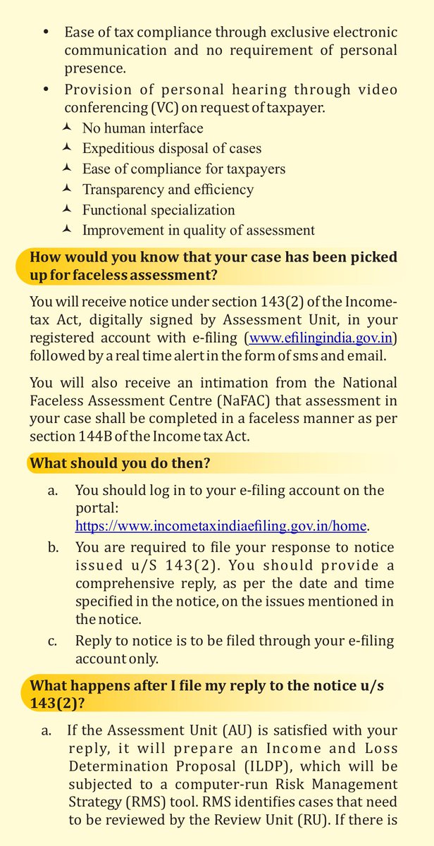 Faceless
Assessment and Re-assessment

HowdoIfaceFacelessAssessment?
Source @IncomeTaxIndia
1/2