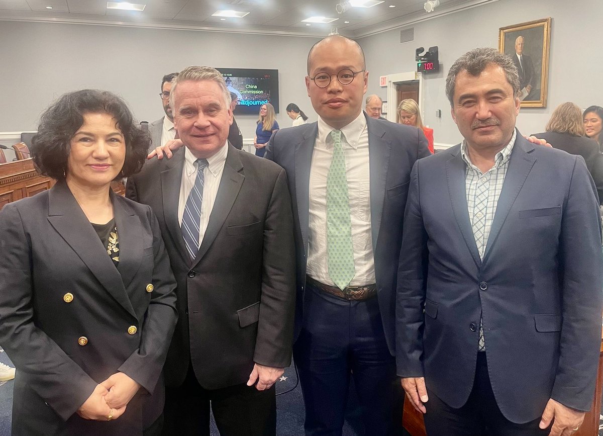 RushanAbbas's tweet photo. Thank you, Rep. Smith, for chairing this important hearing &amp; drawing attention to the deteriorating democracy in #HongKong, the case of #JimmyLai &amp; for your continuous fight against #UyghurGenocide. 

 @CECCgov @AHakimIdris @CUyghurStudy

#FreeJimmyLai  
#HoldChinaAccountable https://t.co/OIcs792D2h