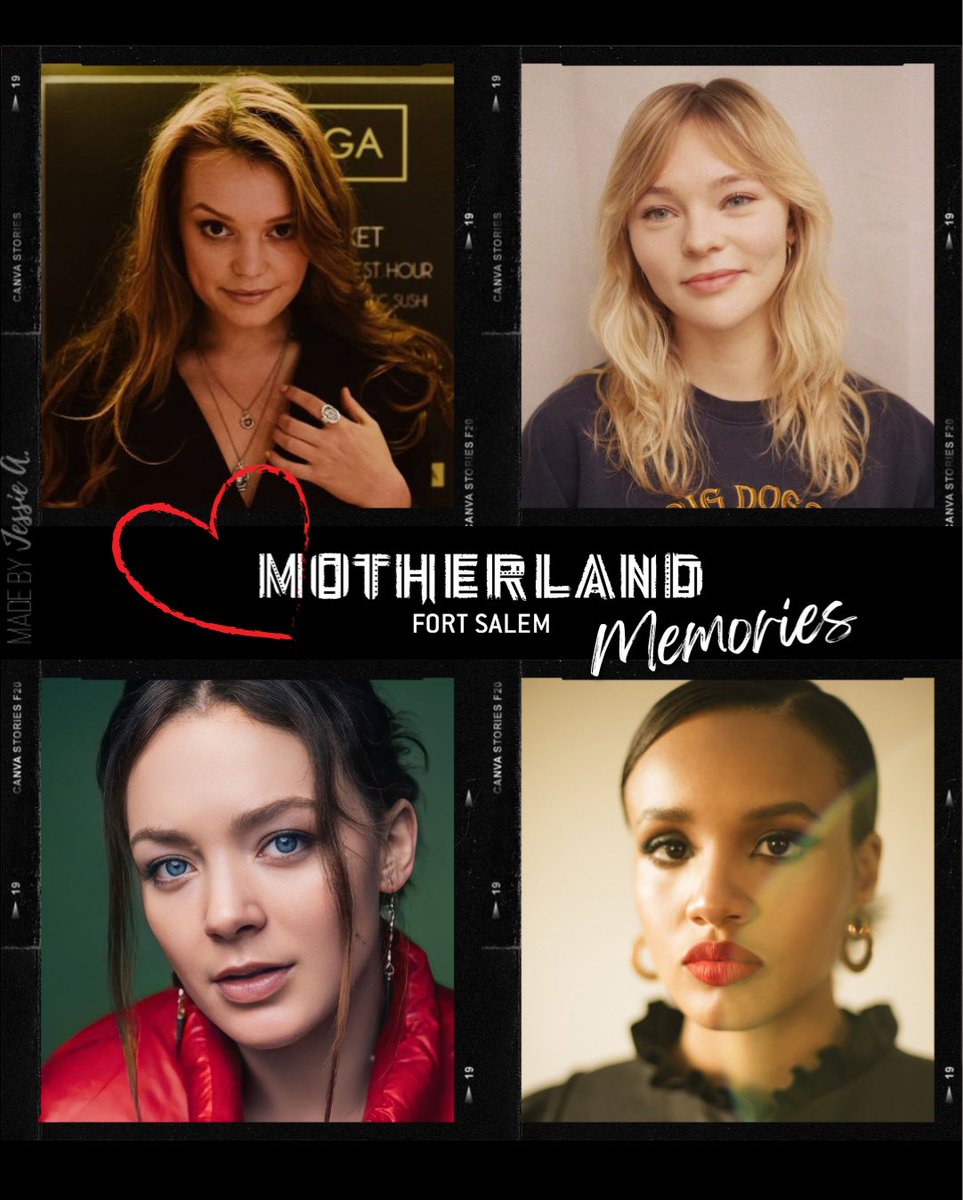 Hebronfx's tweet photo. The goddesses behind witches Motherland Fort Salem lovely and powerful women 
Bring them back @hulu 
#MotherlandFortSalem #SaveMotherlandFortSalem #Switches #JessicaSutton #TaylorHickson #AmaliaHolm #AshleyNicoleWilliams https://t.co/OCESnZzdCJ