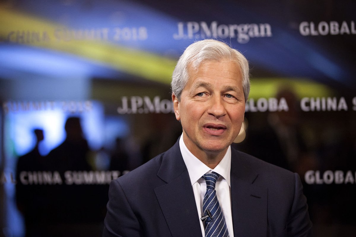 Amelbadji's tweet photo. JPMorgan Chase &amp; CO CEO Jamie Dimon said on Thursday the bank is convening weekly meetings to discuss the implications of a potential U.S. default, according to an interview on Bloomberg TV.7 https://t.co/xscggjoVrx