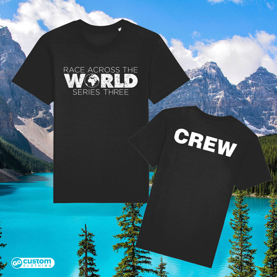 Did you watch the latest series of #RaceAcrossTheWorld? We were happy to provide the crew T-Shirts for the award-winning team that put this amazing series together. Congratulations to the winners!

#organictshirts #BBCOne