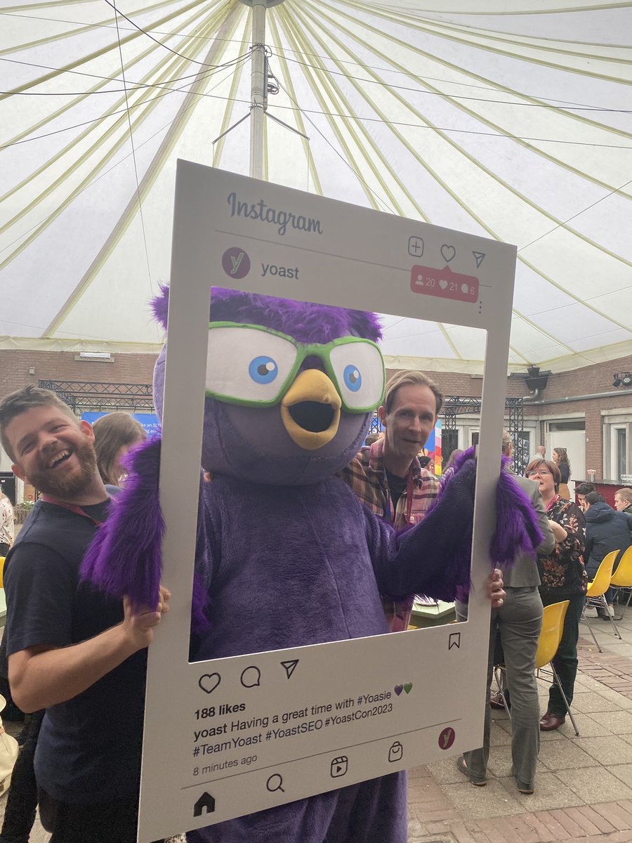 daveloodts's tweet photo. #tree2 #YoastCon2023 #yoastcon https://t.co/qkv3fErLxe