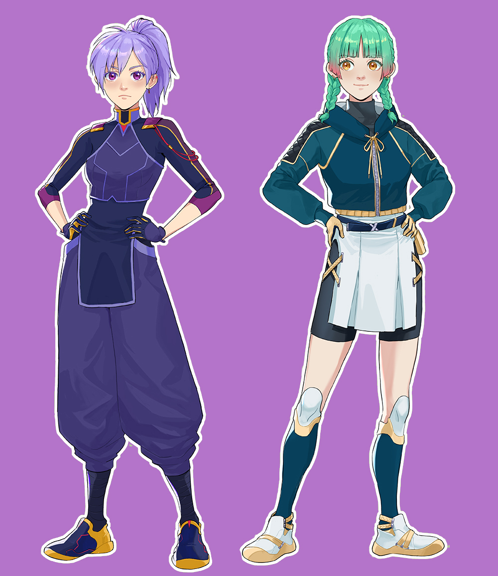 iamferus's tweet photo. #originalcharacters #ocart Updated original character designs. https://t.co/Xu81SeYS3Z