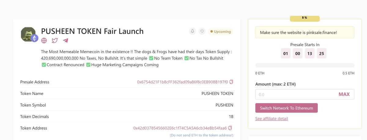 Pusheen Token tweet media