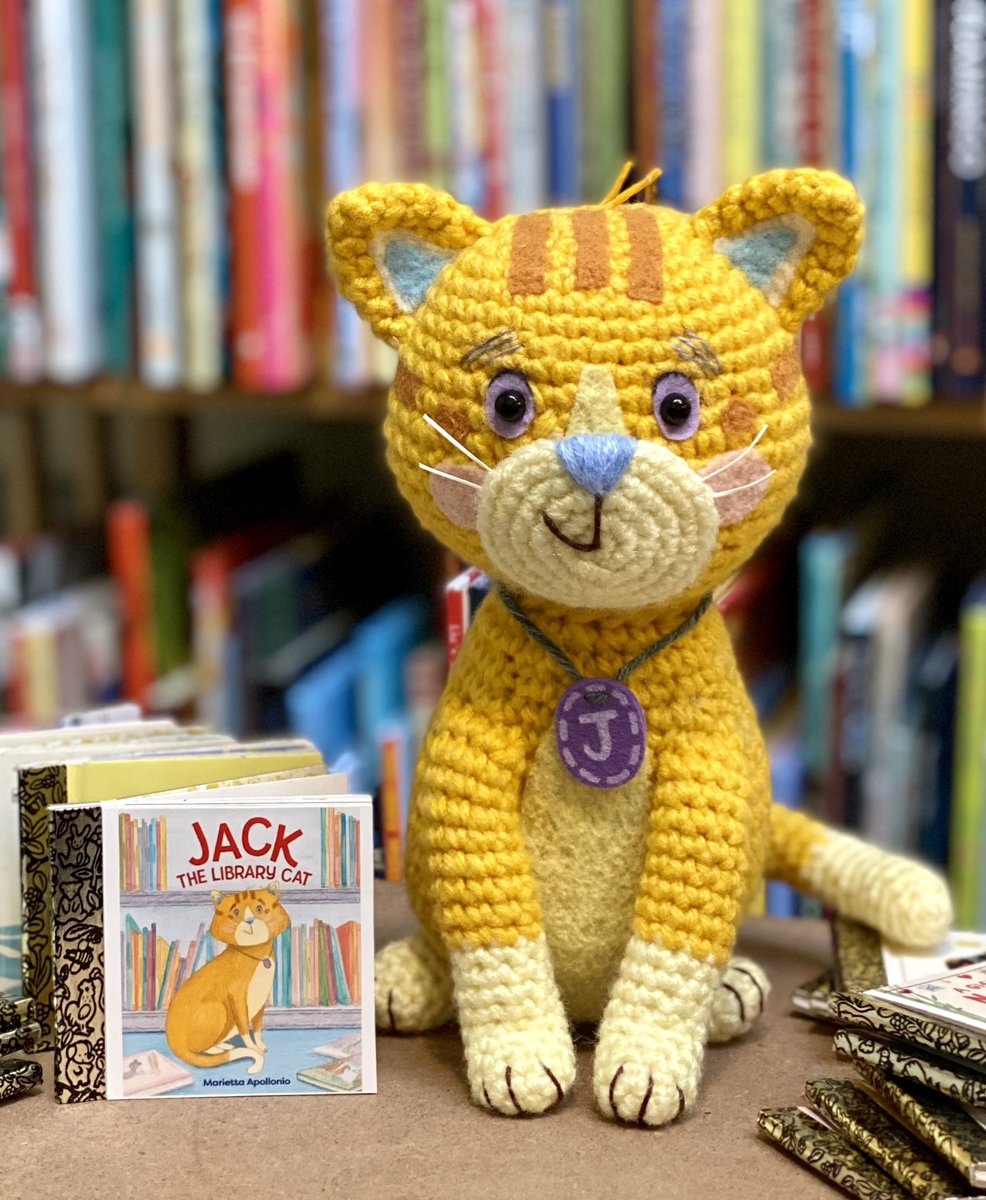AutumnLeaflet's tweet photo. Congratulations, @mar_illustrates! π So happy for you! Canβt wait to receive your beautiful book!
Happy #BookBirthday to you and Jack π±ππβ€οΈ
#kidlit #writingcommunity #JackTheLibraryCat #amigurumi https://t.co/3Uavf2e7vM