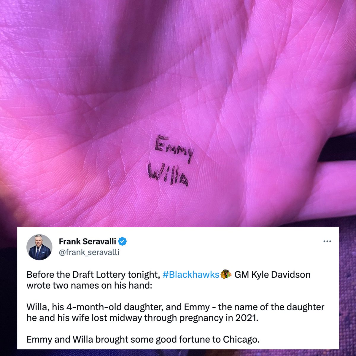 Chicago Blackhawks tweet media