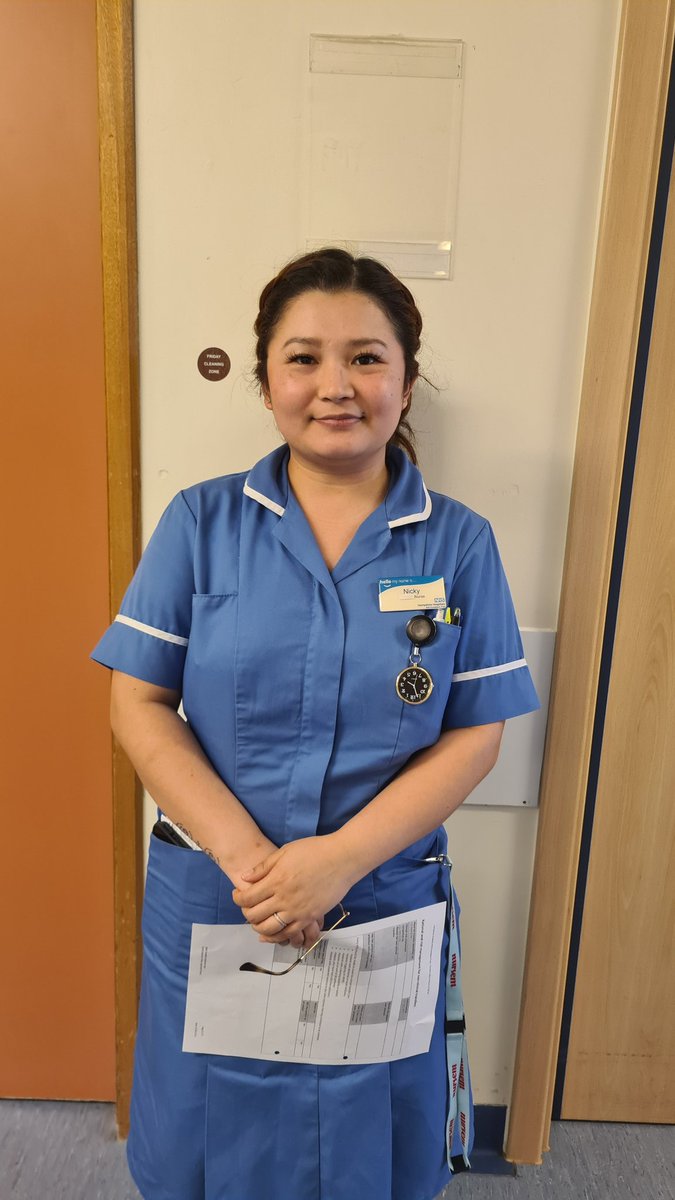 StCrosshhft's tweet photo. We would like to welcome Nicky to our St. Cross Family. 
Nicky was a BPP Nurse Degree Apprentice and has just recently qualified!
Congratulations Nicky 🥳, enjoy the next step of your journey 😊. 
#HHFT #Nurse #ApprenticeNurse #Qualified #NHS https://t.co/9ddiaStSC2