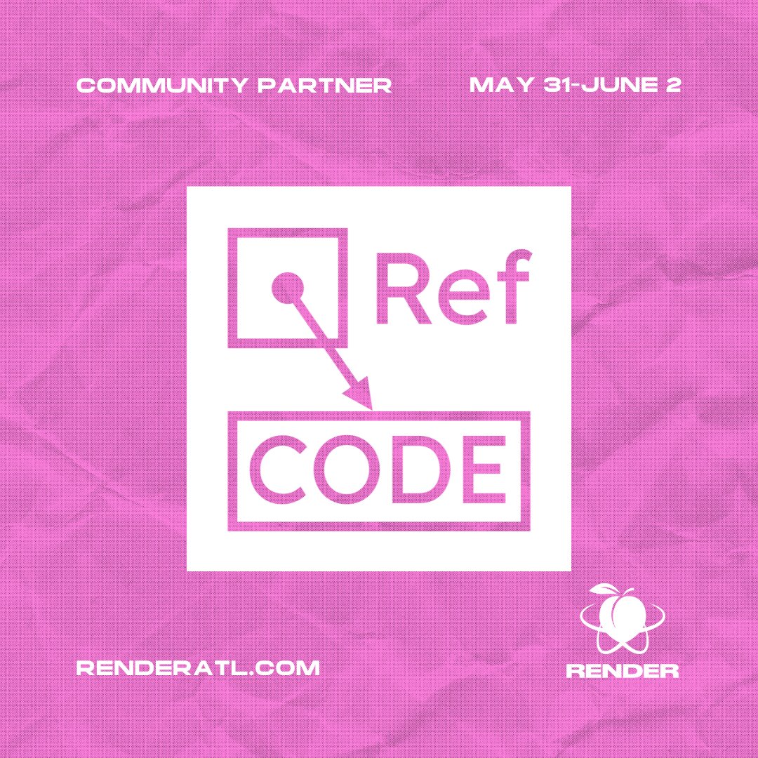 Refcode (@refcode_tweets) on Twitter photo Exciting News: Refcdoe and RenderAtl Join Forces to Empower Refugees and Immigrants in Tech!
<a href="/RenderATL/">RenderATL 2026 | August 12 & 13, 2026</a> Exciting News: Refcdoe and RenderAtl Join Forces to Empower Refugees and Immigrants in Tech!
<a href="/RenderATL/">RenderATL 2026 | August 12 & 13, 2026</a>