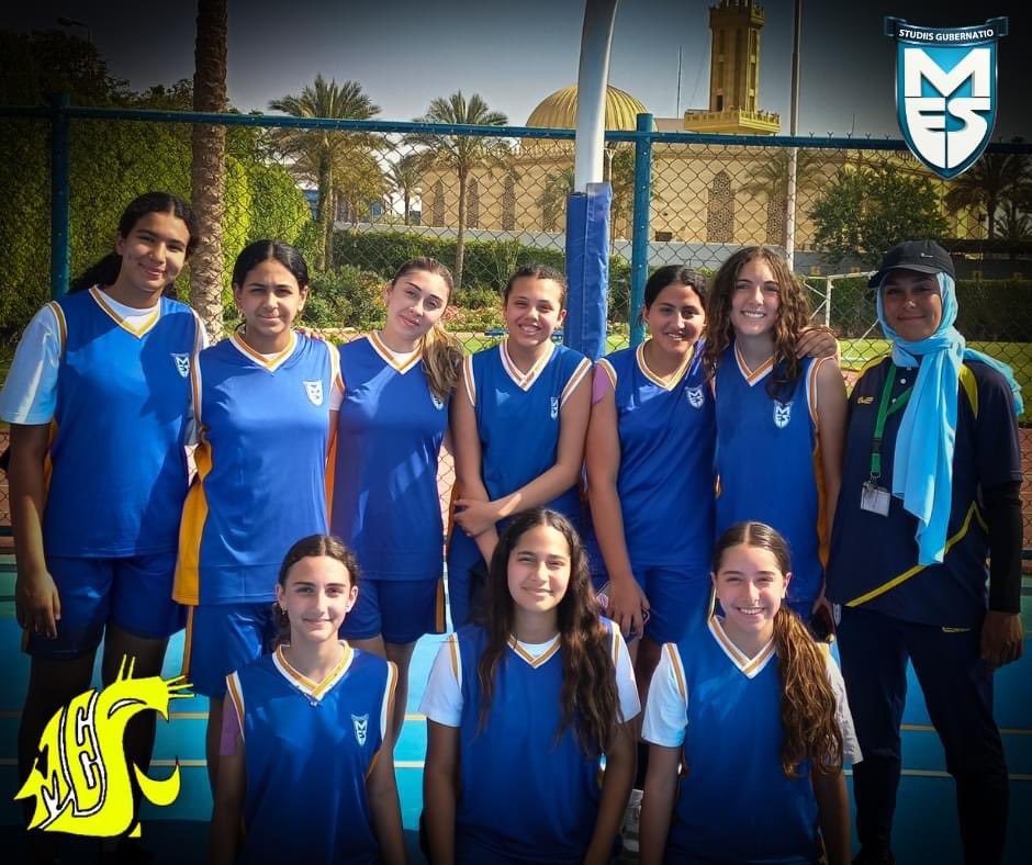 This week our MES Cairo MS Girls #Basketball Team triumphed against AIS with a 19-15 victory.
Go, Cougars!
