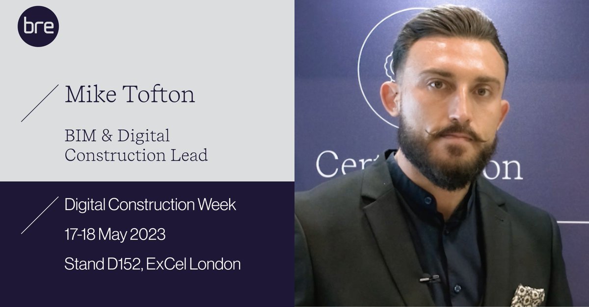 📄How can the BRE Academy help push for a safer &amp; greener #builtenvironment?

🗓Mike Tofton, #BIM &amp; Digital #Construction Lead will discuss how our leading training provider can benefit your business at @DigiConWeek, 17-18 May, Stand D152, @ExCeLLondon:

eventdata.uk/Forms/Form.asp…