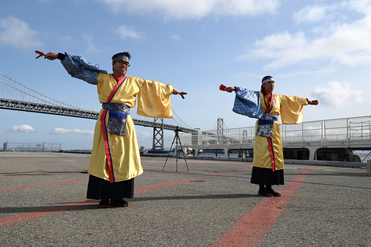 USCGPACAREA's tweet photo. Welcome to the Bay Area! The @JCG_koho Training Ship Kojima arrived in San Francisco Tue. for their first stop on a multi-month voyage since departing Japan in April! The #JCGA cadets will visit and conduct professional exchanges with Bay Area @USCG crews while in port. #SAPPHIRE https://t.co/3jCfmPIoxr