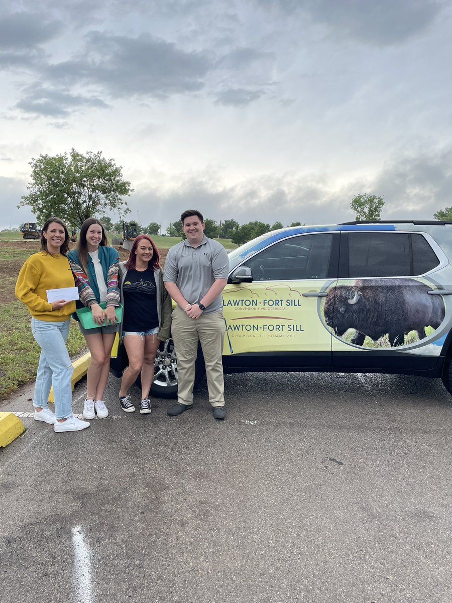 Congratulations to Marissa, Amber and Baleigh for winning todays scavenger hunt at Lawton’s Elmer Thomas Park! The Chamber thanks you for participating and hopes you enjoy your prizes! 

Thank you <a href="/TravelOK/">TravelOK.com</a> for partnering with us to put on this event!