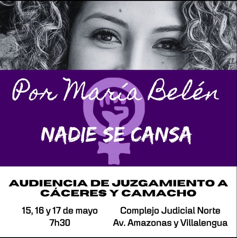 🔴 | Este 15 de mayo de 2023, inicia la audiencia de juzgamiento en la cual, el Tribunal Penal tras valorar las pruebas, deberá tomar una decisión en torno a declarar la culpabilidad de los acusados o ratificar la inocencia de los mismos en el caso #MariaBelenBernal.