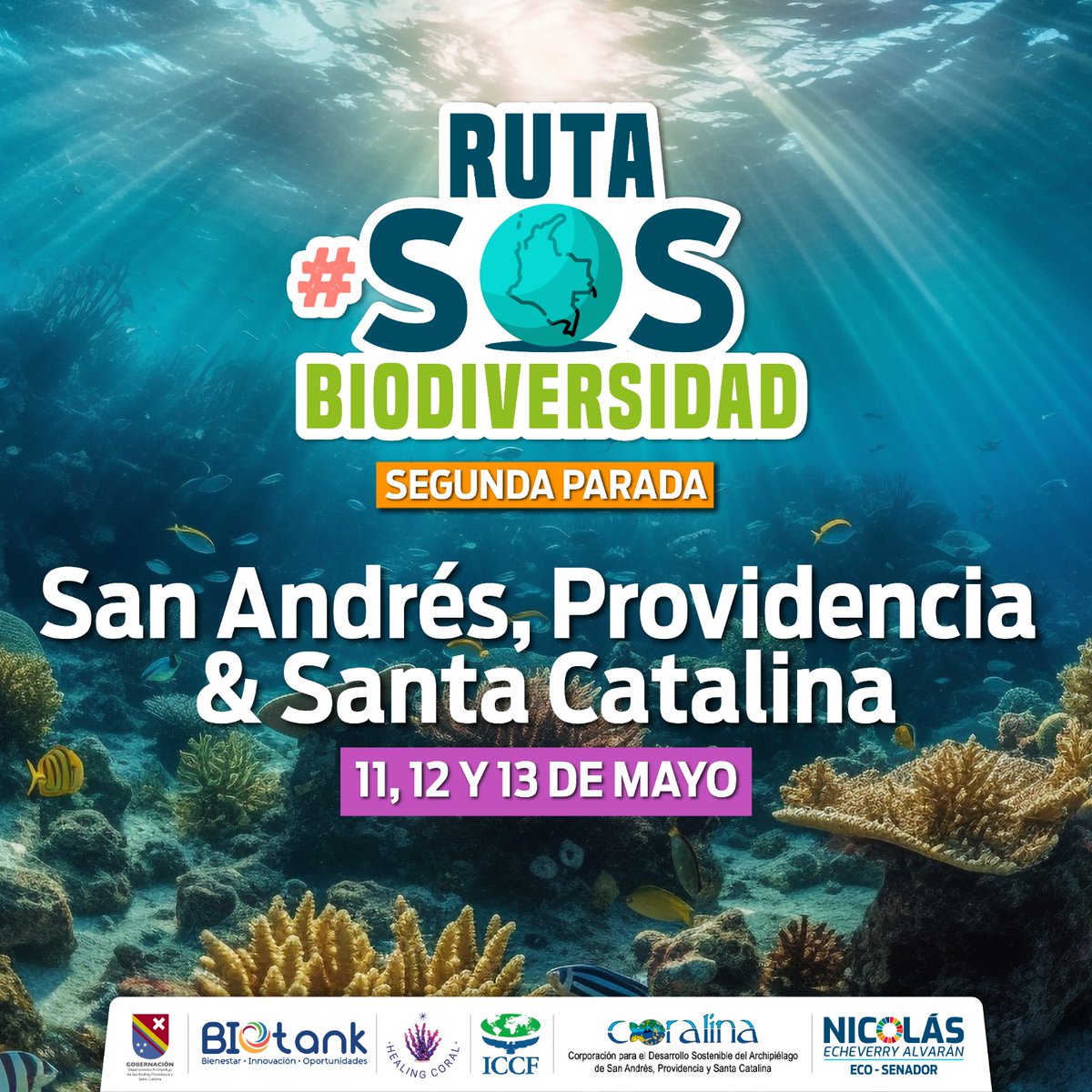 #SOSBiodiversidad @HealingCoral_ @wpccnews San Andrés y Providencia. Audiencia Pública y diálogo intersectorial sobre pérdida de biodiversidad en nuestros ecosistemas estratégicos. #OneLove #OneReef 📘 P.Ley Biodiversidad: goo.su/pyQDow